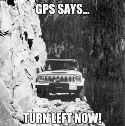 GPS-says…
